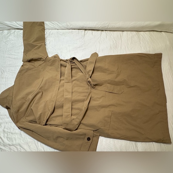 Abercrombie Classic Long Trench Coat - Picture 7 of 7